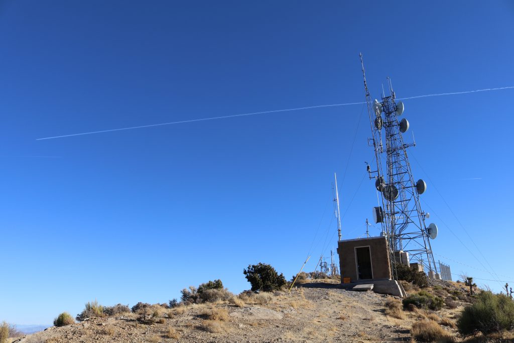 Low Potosi 449.700 MHz N4NJJ amateur radio repeater site in Southern Nevada